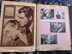 Must See-Fan Scrap Book-CAROLE LOMBARD 124 Pages of photos by films- wow