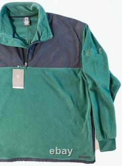 NEW 2003 HULK Marvel Studios Movie Cast On Set Zip Fleece Pullover Nike XL