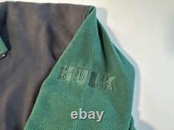 NEW 2003 HULK Marvel Studios Movie Cast On Set Zip Fleece Pullover Nike XL