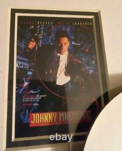 NEW 95 KRSI Keanu Reeves in Johnny Mnemonic Framed Movie Matted Print 3280/10000