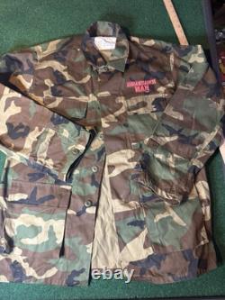 NEW Touchstone Renaissance Man Movie Memorabilia Camo Promo Army Jacket XL