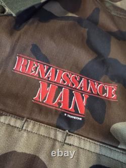 NEW Touchstone Renaissance Man Movie Memorabilia Camo Promo Army Jacket XL