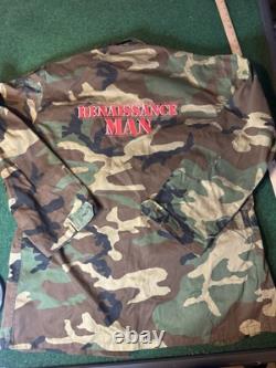NEW Touchstone Renaissance Man Movie Memorabilia Camo Promo Army Jacket XL