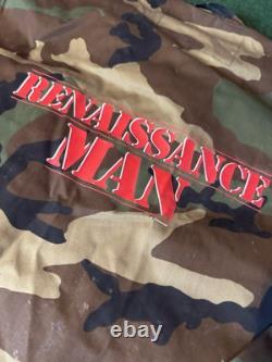 NEW Touchstone Renaissance Man Movie Memorabilia Camo Promo Army Jacket XL