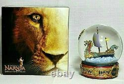 Narnia Voyage Of The Dawn Treader Snow Globe! In Original Box! VHTF! Super Rare