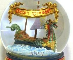 Narnia Voyage Of The Dawn Treader Snow Globe! In Original Box! VHTF! Super Rare