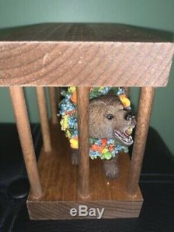 New A24 Midsommar Bear In A Cage Figure, Official Limited Edition Only 75 Exist