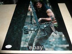 Norman Reedus Signed 11x14 Photo #3-daryl Dixon The Walking Dead Jsa Certified