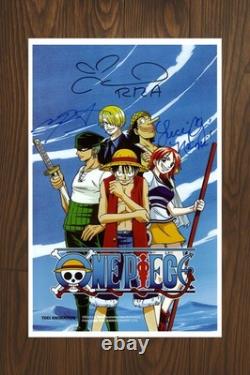ONE PIECE Signed Movie Poster 11x17 with COA Authentic Memorabilia