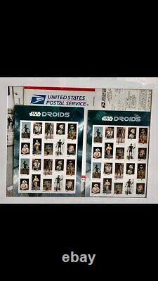 ORIGINAL COLLAGE ART / Andy Warhol Style STAR WARS MAY the 4th 2021 USPS