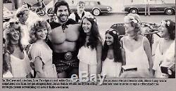 ORIGINAL HERCULES Costume with Cape Worn by LOU FERRIGNO Bodybuilder The Hulk