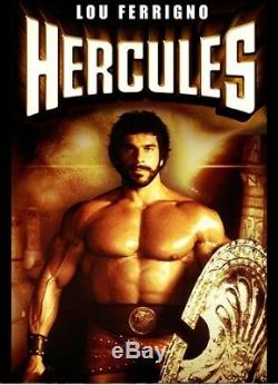 ORIGINAL HERCULES Costume with Cape Worn by LOU FERRIGNO Bodybuilder The Hulk