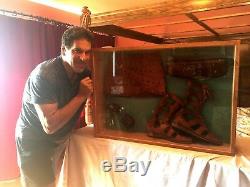 ORIGINAL HERCULES Costume with Cape Worn by LOU FERRIGNO Bodybuilder The Hulk