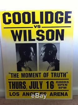 ORIGINAL Pulp Fiction Prop Poster with Original Auction Catalog, Willis, Tarantino