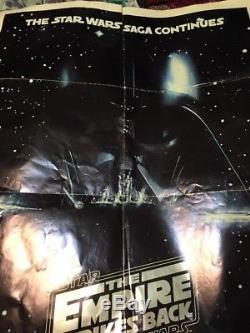 ORIGINAL Star Wars THE EMPIRE STRIKES BACK 1979 Advance MOVIE POSTER