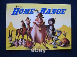 ORIGINAL WORLD PREMIERE INVITATION to HOME ON THE RANGE DISNEY Animated Film