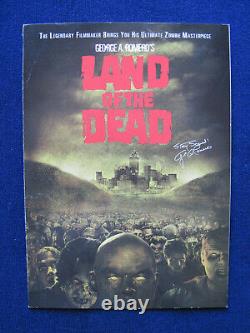 ORIGINAL WORLD PREMIERE INVITATION to LAND OF THE DEAD GEORGE A. ROMERO Film