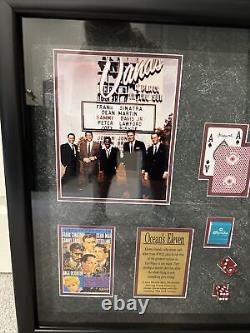 Oceans Eleven The Rat Pack Movie Collectible Framed artwork