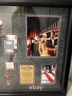 Oceans Eleven The Rat Pack Movie Collectible Framed artwork