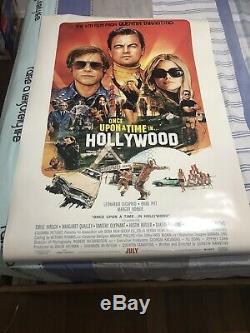 Once Upon a Time in Hollywood 27x40 Original DS Theater Poster TARANTINO ROBBIE