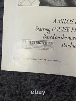 One Flew Over the Cuckoo's Nest 1975 27x41 Pre-Academy Award Movie Poster
