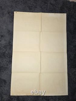One Flew Over the Cuckoo's Nest 1975 27x41 Pre-Academy Award Movie Poster