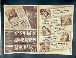 Original 1938 LA Times Motion Picture Special Supplement Movie Ads, industry