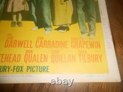Original 1940 Title Lobby Card for the Grapes of Wrath-very good condition