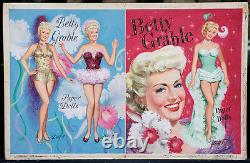 Original 1951 VICTOR KALIN Art BETTY GRABLE Paper Dolls (A183)