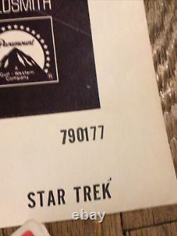 Original 1979 Star Trek The Motion Picture Movie Poster 41x27in RARE