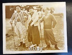 Original 1989 Norman Maurer Three Stooges golf #4018