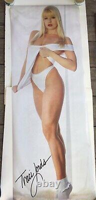 Original 1990 TRACI LORDS Vintage Poster NOT A REPRINT 23x62 Lifesize NM-Mint