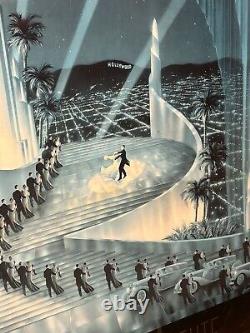 Original 1991 National Film Institute Art Deco 36x24 Poster Movie Memorabilia