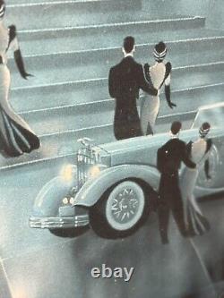 Original 1991 National Film Institute Art Deco 36x24 Poster Movie Memorabilia