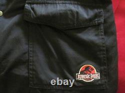 Original 1993 Jurassic Park Film Cast & Crew Jacket Size Large Rare Piece