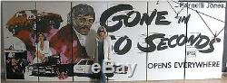 Original Gone In 60 Seconds 1974 Billboard Movie Advertisement