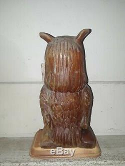 Original H Potter Owl Mail Shop Prop Wooden Owl Statue Price Drop
