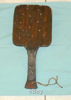 Original HOUSE OF 1000 CORPSES NAIL-STUDDED PADDLE screen-used movie prop withCOA
