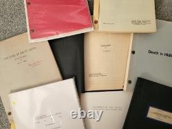 Original Hollywood Screenplays Lot of 7 with Provenance Sci-Fi Drama Ib Melchior