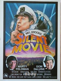 Original MEL BROOKS Silent Movie Lobby Card Poster MARTY FELDMAN DOM DeLUISE