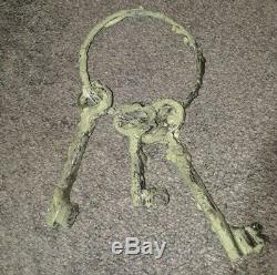 Original Pirates Of The Caribbean DMC & Awe Flying Dutchman Prop Skeleton Keys