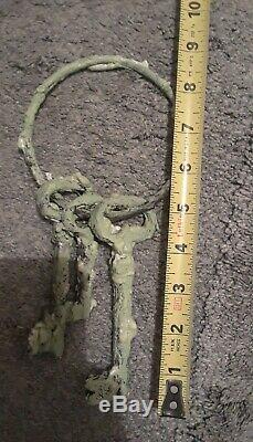 Original Pirates Of The Caribbean DMC & Awe Flying Dutchman Prop Skeleton Keys