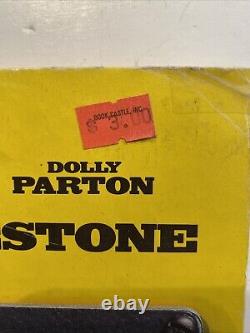 Original Rhinestone Sylvester Stallone &. Dolly Parton Movie Display