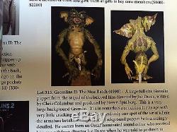 Original SCREEN USED Rick Baker Gremlins 2 puppet SECRETARY GREMLIN Movie Prop