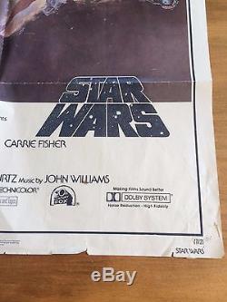 Original Star Wars (1977) Movie Poster