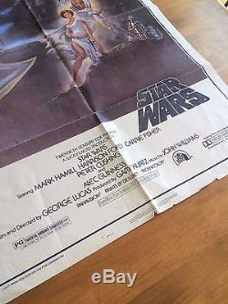Original Star Wars (1977) Movie Poster