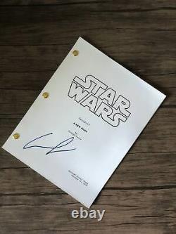 Original Star Wars Trilogy Movie Scripts Harrison Ford, Carrie Fisher