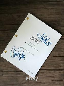 Original Star Wars Trilogy Movie Scripts Harrison Ford, Carrie Fisher