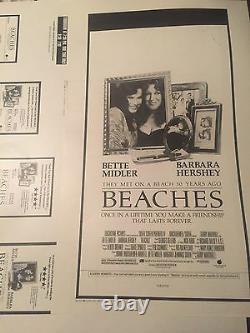 Original Studio Printer Proof Development Artwork Beaches Best Friends