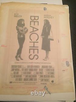 Original Studio Printer Proof Development Artwork Beaches Best Friends